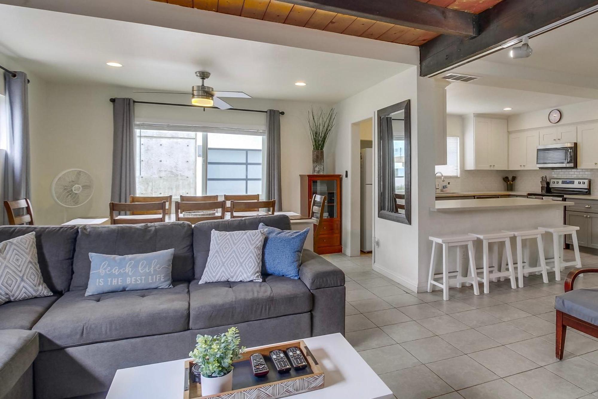 Oceancatcher - Newly Remodeled 3 Bedroom Retreat With Ocean View In The Heart Of Mission Beach, Sleeps 10 San Diego Exterior photo